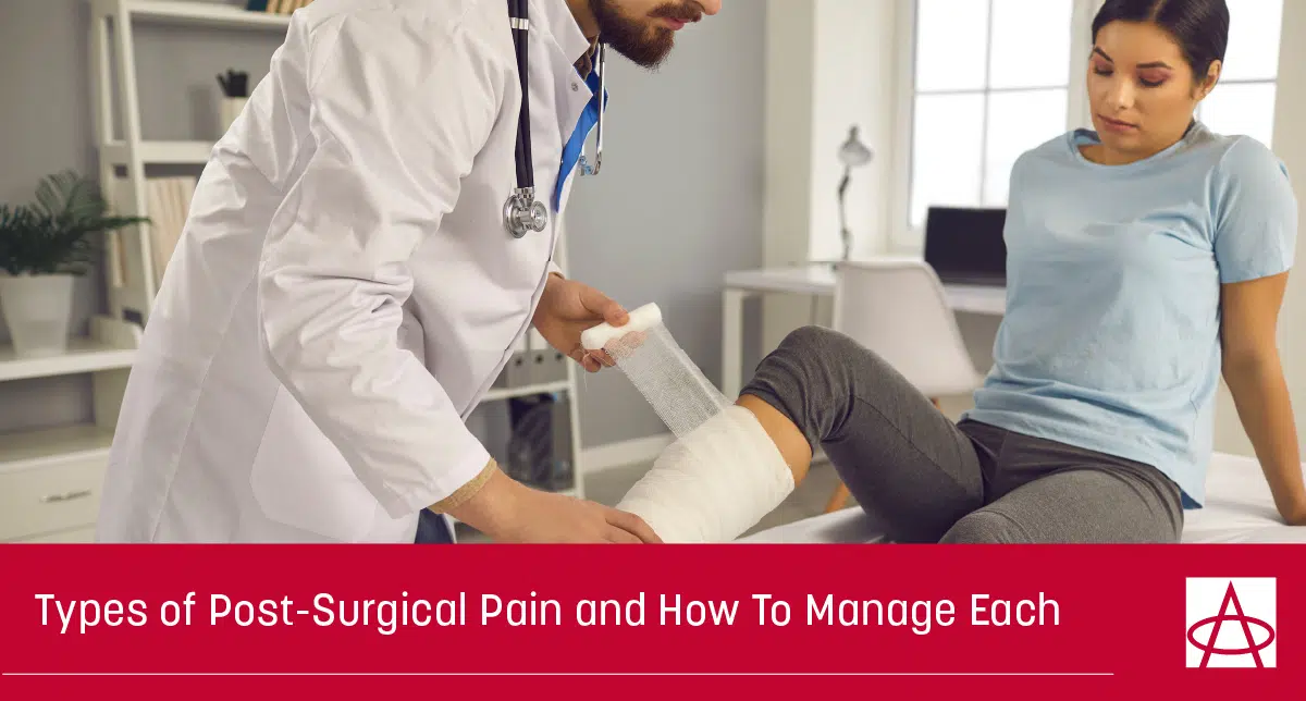 Doctor treating patient's leg.