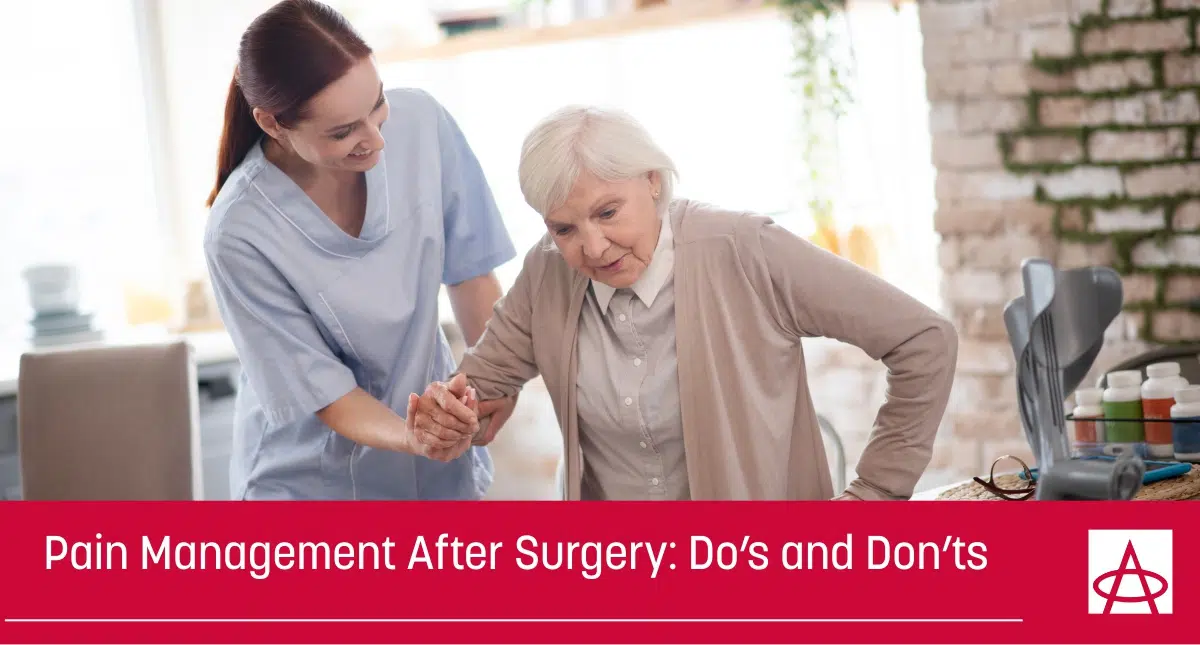 Post-surgery pain management