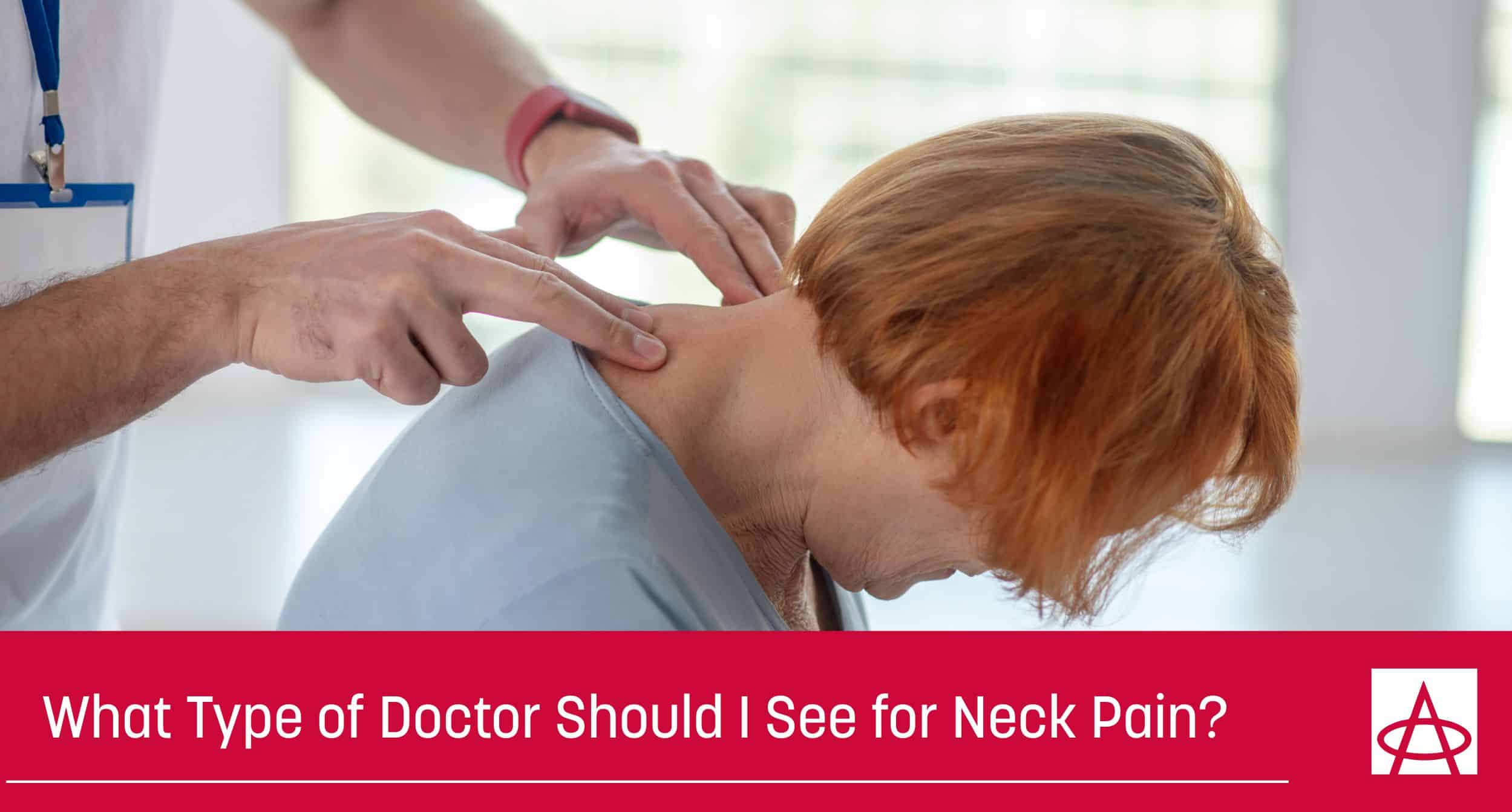 Neck pain treatment