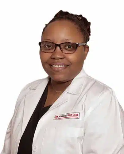 Hadassah Mathews, NP at Advanced Pain Care in Texas.