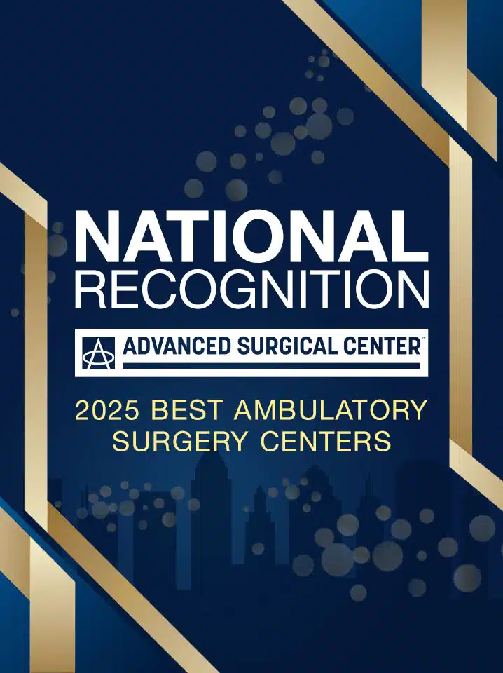 U.S. News and World Report 2025 Best Ambulatory Surgery Centers Award for Advanced Surgery Centers 2025