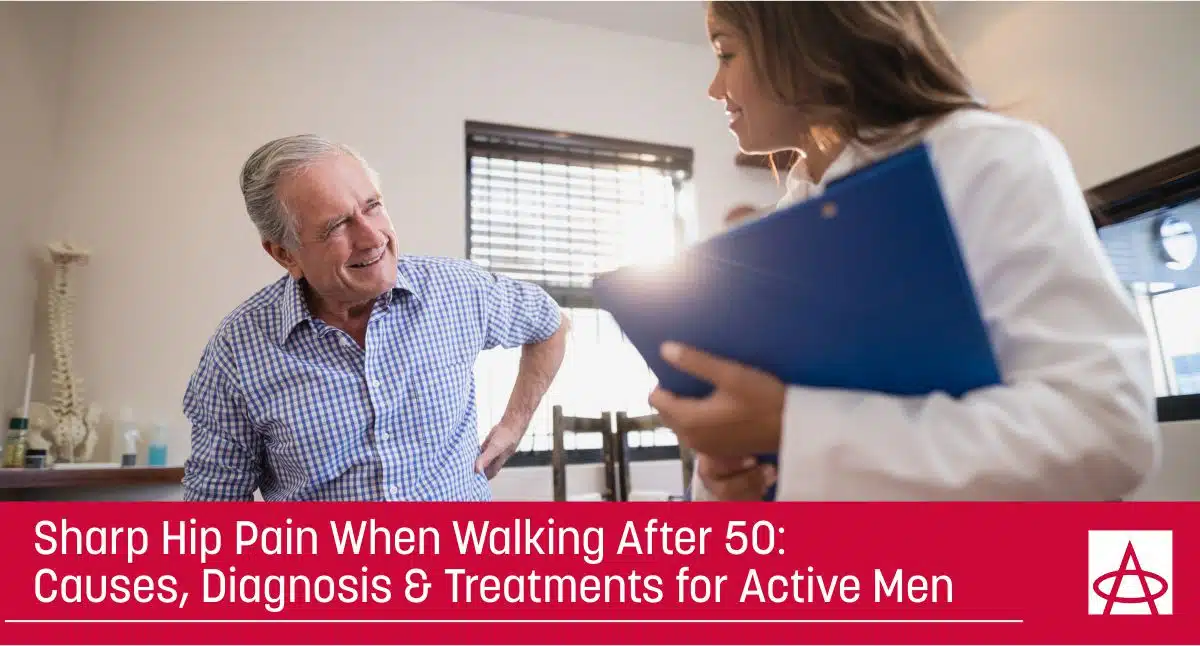 Hip pain in men over 50​