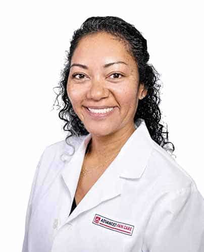Michelle Whetstone-Baker, APRN-CNP and staff member at Advanced Pain Care in Texas.