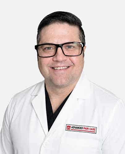 Adam Hess, APRN-CNS and health care provider at Advanced Pain Care in Texas.
