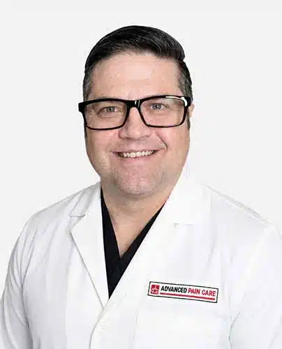 Adam Hess, APRN-CNS and health care provider at Advanced Pain Care in Texas.