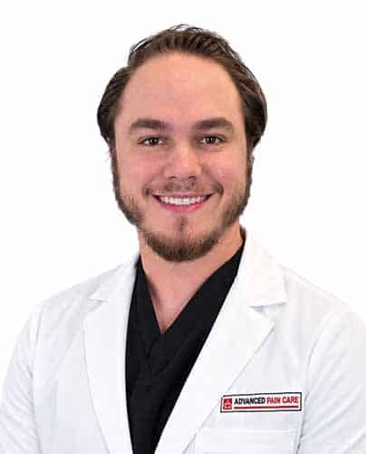 Gavin Ritchie, APRN-CNP and healthcare provider at Advanced Pain Care in Texas.