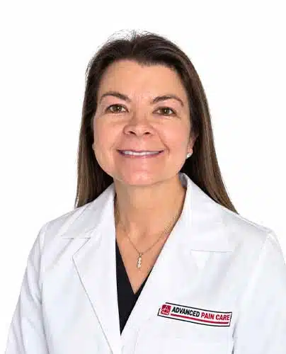 Lorie Tibbits, APRN-CNP and healthcare provider at Advanced Pain Care in Texas.